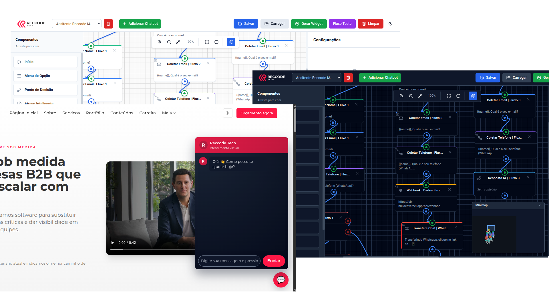 Reccode Chatbot Dashboard